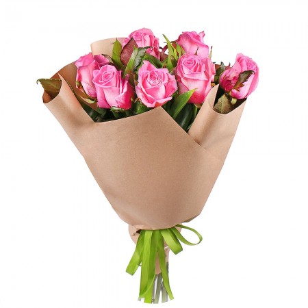 Pembe Gül Buketi(STOK SORUNUZ)